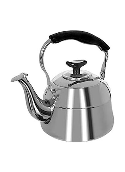 اشتري Stainless Teapot 2 L Silver Black في مصر