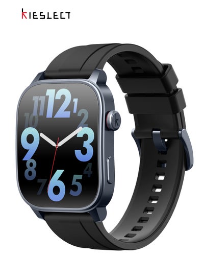 Buy KS3 Smart Watch for Men Women(Answer/Make Calls),2.01"Semi-AMOLED Touch Screen,Blood Oxygen SpO2, 24/7Heart Rate Monitor,150 Sports Modes Fitness ,IP68, Precision GPS Positioning & 6 Satellite Systems. with Android iOS,Black in Saudi Arabia