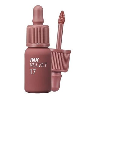 Buy Ink the Velvet Lip Tint High Pigment Color Longwear Paraben-Free  #017 Rosy Nude in UAE