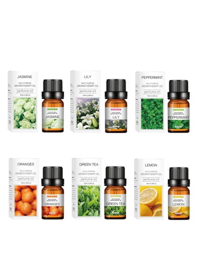 Buy 6 Bottles Water Soluble Aromatherapy Essential Oil in UAE