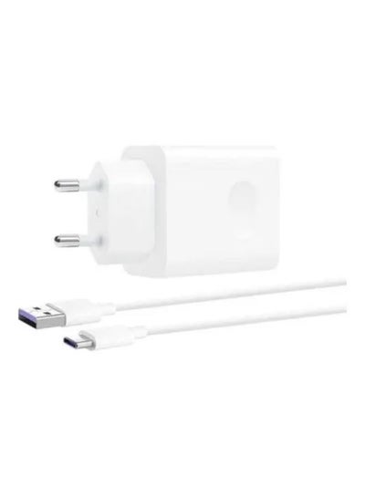 Buy Huawei super charger max 66w Fast Charging Travel Adapter with USB-C Cable in Egypt