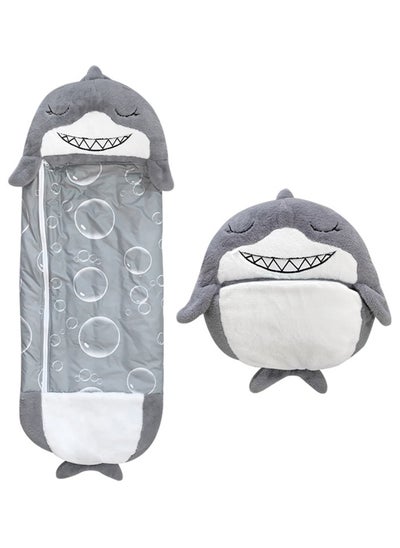 Buy Children's sleeping bag Cartoon animal sleeping bag Children's quilted anti-kick sleeping bag Storage children's sleeping bag in Saudi Arabia