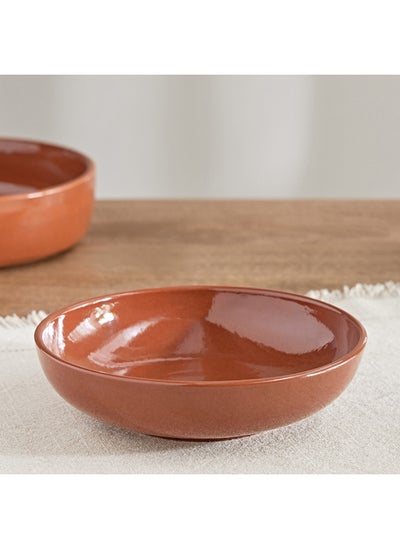 اشتري Arcilla Serving Bowl 20 x 6 x 20 cm في الامارات