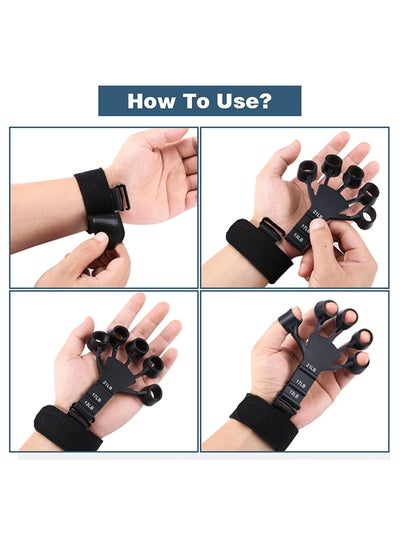 Buy Adjustable moderate finger grip exercise tool and finger extension, a lightweight piece in Egypt