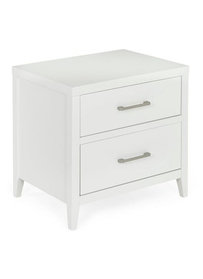 Buy Sardinia Nightstand, White in UAE