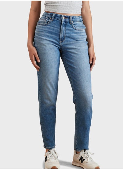 اشتري High Waist Mom Jeans في السعودية