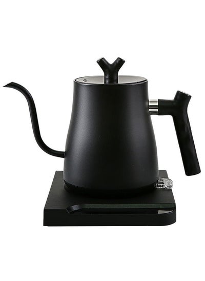 اشتري Electric Kettle 1L, 304 Stainless Steel Coffee and Tea Kettle, 1000w Fast Heating, Suitable for Hotels/Family Gatherings (Matte Black) في السعودية