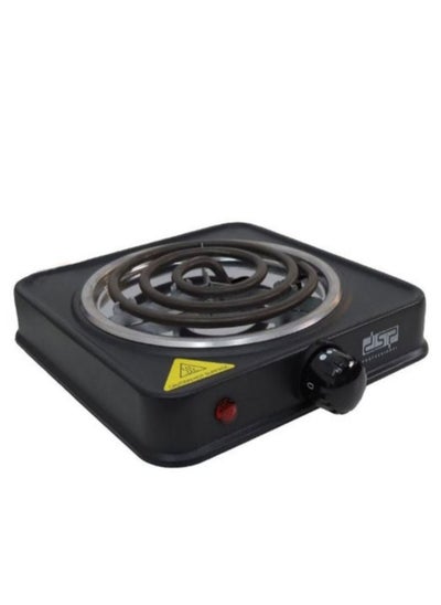 Buy DSP Electric Single Hot Plate, 1000 Watts, Black - KD4054 in Egypt