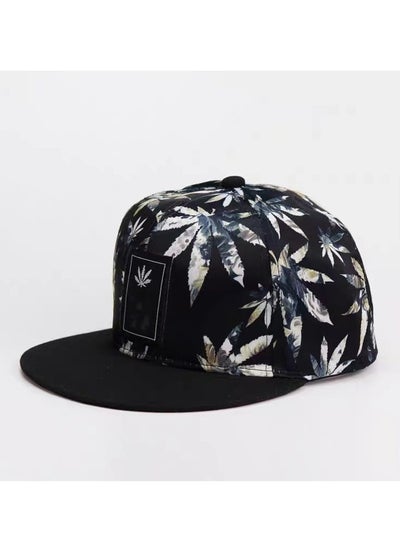 اشتري New Harajuku Cashew Flower Letter Hip Hop Hat في الامارات