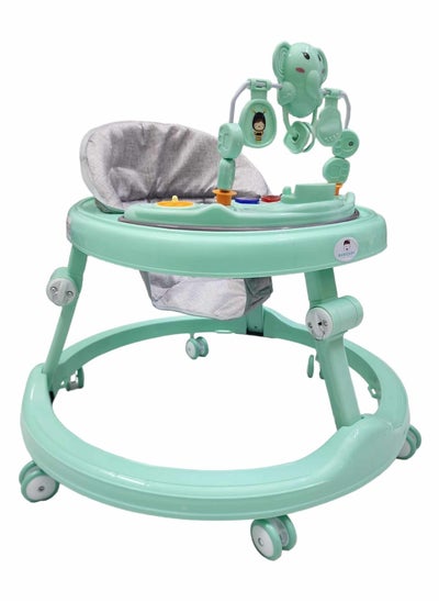 Buy Baby Walker Multifunctional Anti-Rollover Anti-O Folding 6-18 Months with Music and Phone Stand in Saudi Arabia