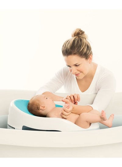 Buy Baby Bathtub, Bathtub for Newborns, Easy to Clean with Plastic Drain, Bath Bed That Supports Baby's Head in Saudi Arabia