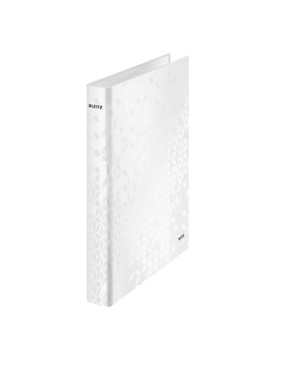 Buy Leitz Wow Ringbinder A4 40Mm 2D Ring White in UAE