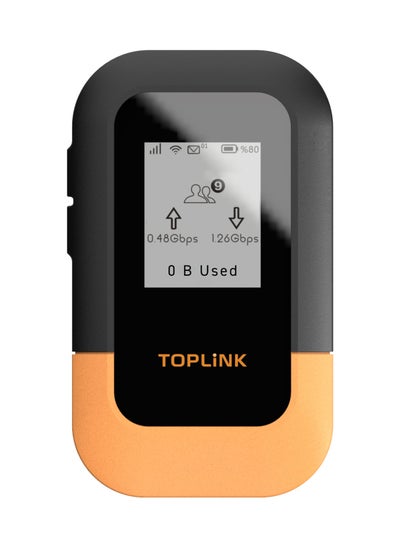 اشتري TOPLINK HW77C 4G Mobilie Wi-Fi Router With 3000mAh Battery ，LTE Cat4, Connects Up 32 Users,300Mbps Wireless في الامارات