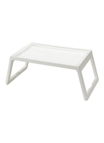 Buy Folding Bed Table White in Saudi Arabia