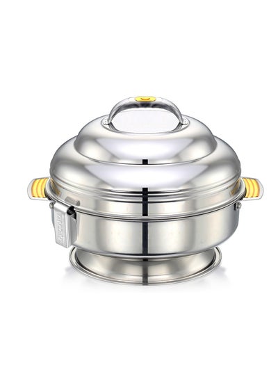 Buy Stainless Steel Insulated Big Hotpot Shaheen in UAE