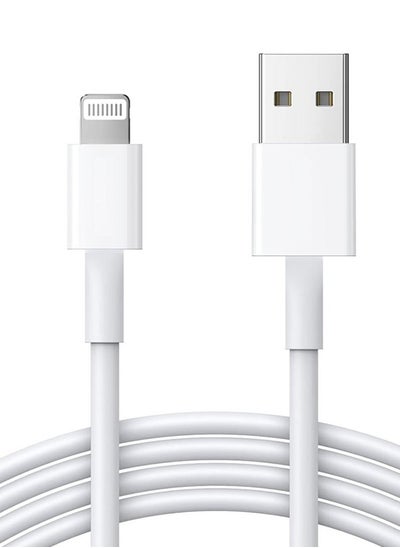 Buy iPhone Charger Cable 1M [MFi Certified] Lightning Cable iPhone Cable 2.4A Lightning Cord Compatible for iPhone 14/14 Pro/14 Plus/14 Pro Max, iPhone 13 Pro 12 Pro Max 11 XS 7 Plus 6S ipad Pro in UAE