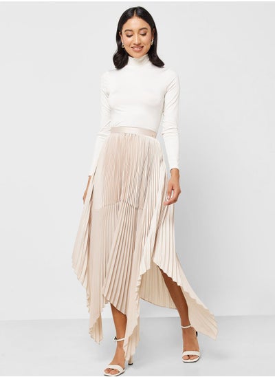 Buy High Waist Tiered Skirt in Saudi Arabia