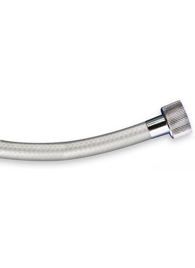 اشتري Reinforced Shower Hose White 2,0 M. Metallic Grey في الامارات