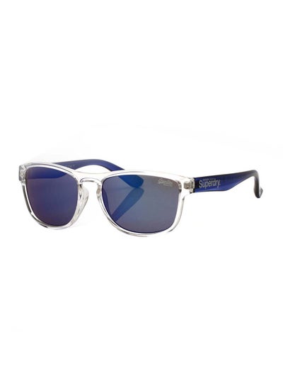 اشتري Superdry ROCKSTAR Full-Rim Rectangular UV Protection Sunglasses - Blue في الامارات