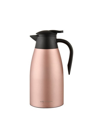 اشتري Stainless Steel Insulated Kettle Double-layer Large Capacity Hot Water Kettle في الامارات