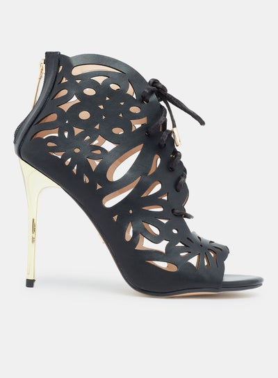 Buy Perforated High-Heel Sandals in Egypt