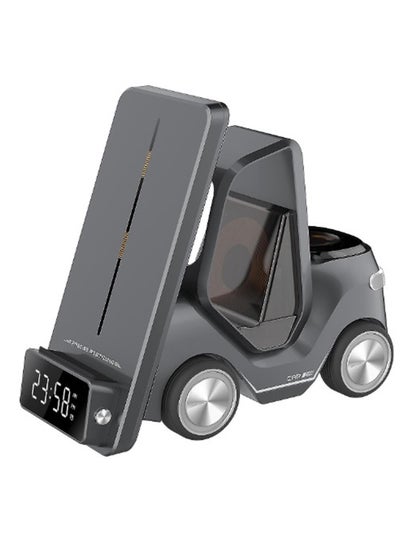 Buy Fend Truck Design Multi Functional Fast Wireless Charger Dock Station For Smart Phones Smart Watches and Other Wireless Charging Supporting Devices in UAE