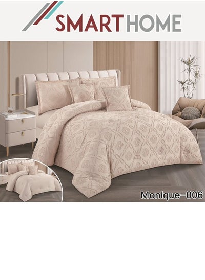 اشتري Comforter set for one person, two-sided mattress consisting of 4 pieces, comforter 4 pieces, 100% microfiber, comforter size 170 X230 cm في السعودية