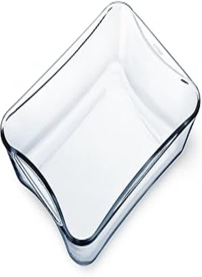 اشتري Simax glassware 7216 rectangular casserole pan, 2.5-quart في مصر