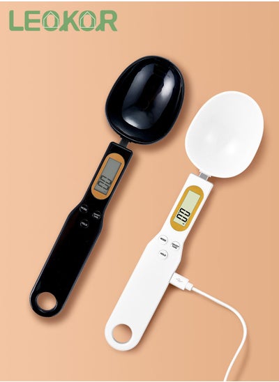 Buy Electronic Kitchen Scale LCD Digital Measuring Digital Spoon Scale Mini Kitchen Spoon Scale(500g/0.1g) in Saudi Arabia