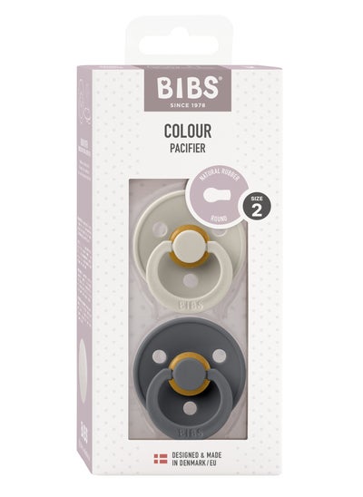 Buy BIBS Pacifier Colour Round Pack of 2 in Egypt