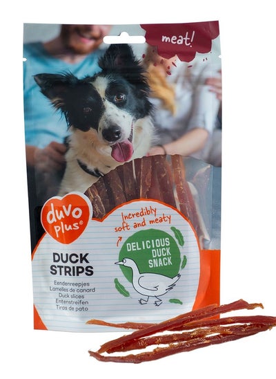 Buy Duck Strips Snack For Dogs 80G in UAE