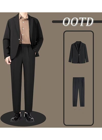 اشتري New Handsome Loose Suit Two-Piece Set في السعودية