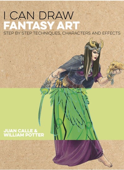 اشتري I Can Draw Fantasy Art : Step by step techniques, characters and effects في الامارات