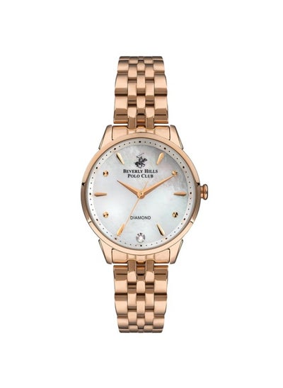 Buy BEVERLY HILLS POLO CLUB Women's Analog MOP White Dial Watch - BP3293X.420 in UAE