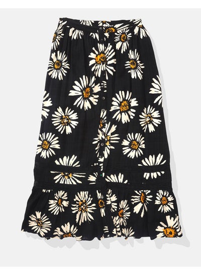 Buy AE Button Front Midi Skirt in Egypt