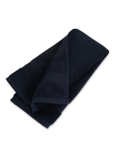 اشتري Classic Turkish Luxury Towel, Navy - 51X76 Cm في الامارات