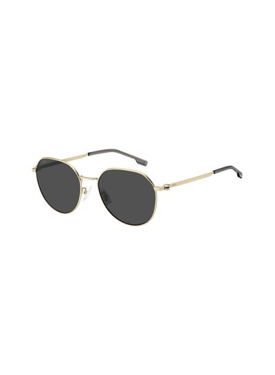 Buy Men's UV Protection Octagonal Sunglasses - Boss 1471/F/Sk Mt Gd 57 - Lens Size: 57 Mm in Saudi Arabia