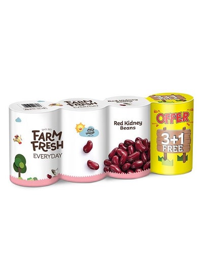 Buy Red Kidney Beans 400grams Pack of 4 in UAE