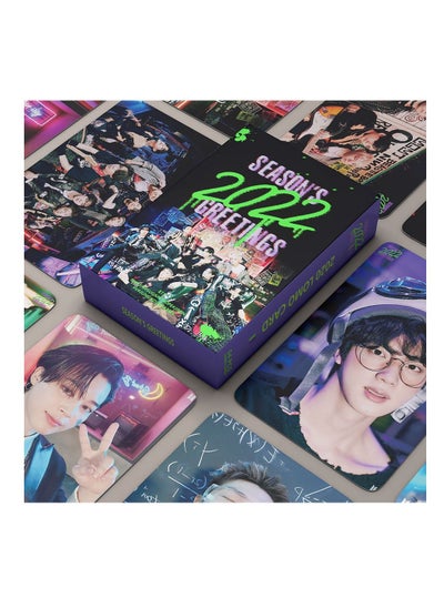 Buy 54-Piece BTS 2022 Season's Greetings Lomo Card in Saudi Arabia