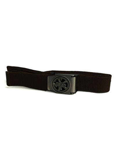 اشتري Brown Nylon Belts for Men, Golf Web Groove Belt with Tactical Slide Adjustable Buckle for Men Belt Jeans, Nylon Men's Casual Belt في الامارات