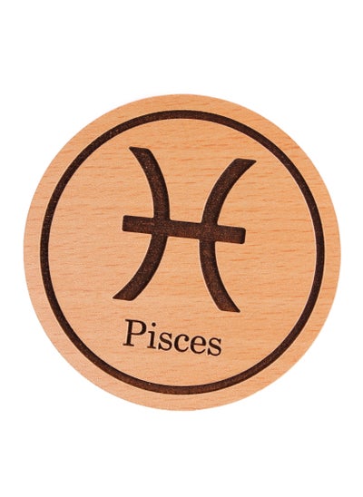 اشتري Laser Crafts Pisces Coaster Wood في مصر