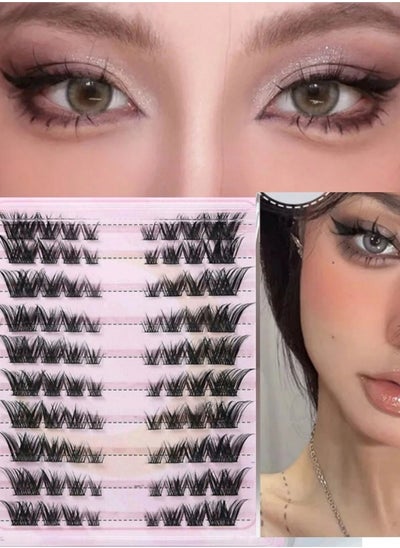 Buy Natural Mink Eyelashes Ten Rows Of Seven At The End Of The Eye in Saudi Arabia