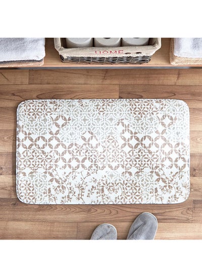 اشتري Aurora Amore Foam Printed Bath Mat 45 x 75 cm في الامارات