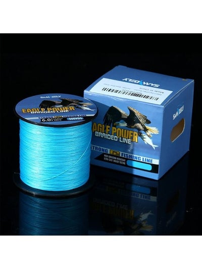 Buy 457M Super Strong Braided Fishing Line Super Saltwater 4Strands 500YDS 60 LB Abrasion Resistant No Stretch in UAE