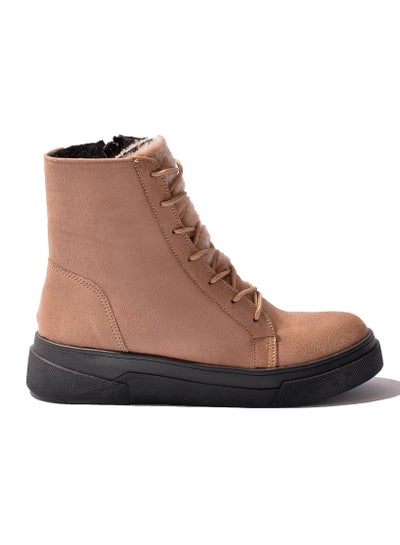 Buy Ankle boots E-88 Suede - Coffee in Egypt