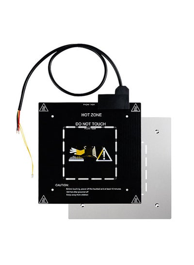 Buy Heated Bed 3D Printer Replacement Compatible with Ender 3S1/Ender 3/ Ender 3 Pro/Ender 3 V2/Ender 3 V2 Neo 235x235mm Zonal Heating Switch 24V 140W / 24V 100W for Creality Ender 3 Series in UAE
