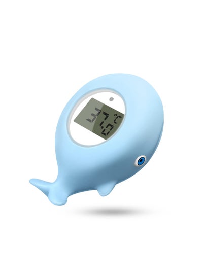 اشتري Baby Bath Thermometer, Baby Bath Bathtub Thermometer for Infant, Safety Bath Tub Water Temperature Digital Thermometer, Floating Bathing Toy Gift, for Newborn with Flashing Temperature Warning في الامارات