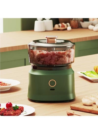 اشتري Kitchen multifunctional cooking machine, wireless electric meat grinder, household garlic masher, baby auxiliary food machine, garlic stirrer في الامارات