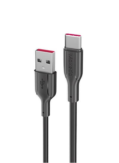 اشتري Moxedo USB-A to USB-C and Data Sync Cable Fast Charging 3.0 Cable Length Compatible for iPhone 15/15 Pro/15 Pro Max, MacBook Air/Pro, iPad Pro, Samsung Galaxy S24/S24 Ultra, Pixel, (3.0 m) في الامارات