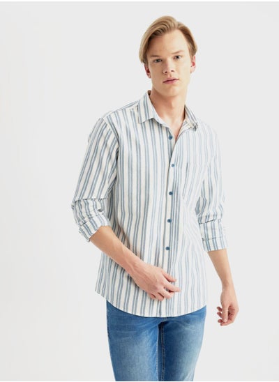 Buy Man Regular Fit Long Sleeve Shirt in Saudi Arabia